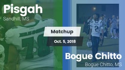 Matchup: Pisgah vs. Bogue Chitto  2018