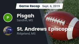 Recap: Pisgah  vs. St. Andrews Episcopal  2019