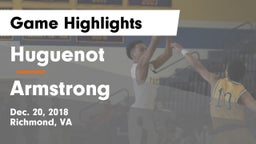 Huguenot  vs Armstrong  Game Highlights - Dec. 20, 2018
