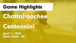 Chattahoochee  vs Centennial  Game Highlights - April 11, 2024