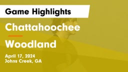Chattahoochee  vs Woodland  Game Highlights - April 17, 2024