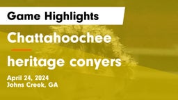 Chattahoochee  vs heritage conyers  Game Highlights - April 24, 2024