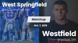 Matchup: West Springfield vs. Westfield  2016