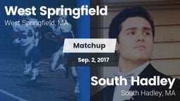 Matchup: West Springfield vs. South Hadley  2017
