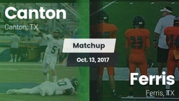 Matchup: Canton vs. Ferris  2017