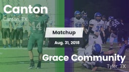 Matchup: Canton vs. Grace Community  2018