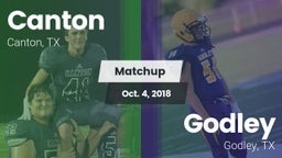 Matchup: Canton vs. Godley  2018
