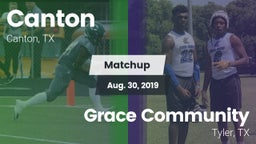 Matchup: Canton vs. Grace Community  2019