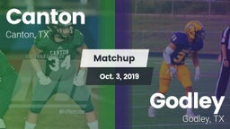 Matchup: Canton vs. Godley  2019