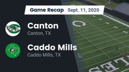 Recap: Canton  vs. Caddo Mills  2020
