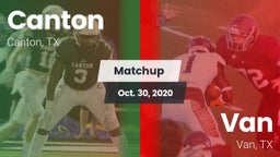 Matchup: Canton vs. Van  2020