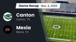 Recap: Canton  vs. Mexia  2020