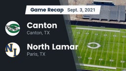 Recap: Canton  vs. North Lamar  2021