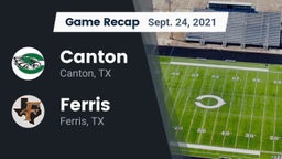 Recap: Canton  vs. Ferris  2021