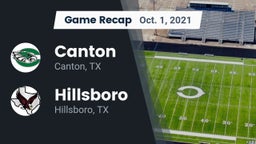 Recap: Canton  vs. Hillsboro  2021