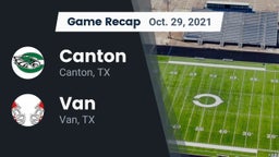 Recap: Canton  vs. Van  2021