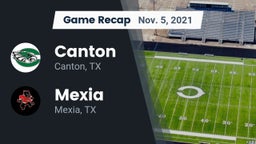 Recap: Canton  vs. Mexia  2021