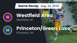Recap: Westfield Area  vs. Princeton/Green Lake  2018