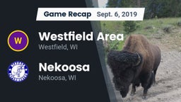 Recap: Westfield Area  vs. Nekoosa  2019
