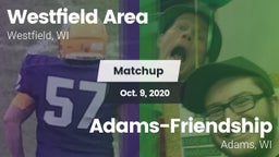 Matchup: Westfield Area vs. Adams-Friendship  2020