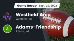 Recap: Westfield Area  vs. Adams-Friendship  2023