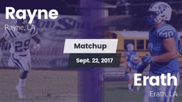 Matchup: Rayne vs. Erath  2017