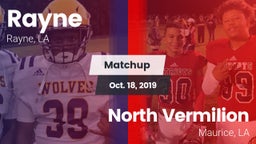 Matchup: Rayne vs. North Vermilion  2019