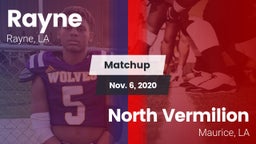 Matchup: Rayne vs. North Vermilion  2020