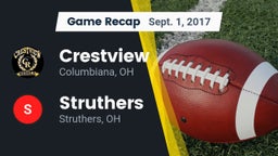 Recap: Crestview  vs. Struthers  2017