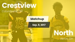 Matchup: Crestview vs. North  2017