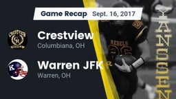 Recap: Crestview  vs. Warren JFK 2017
