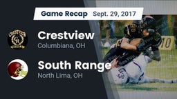 Recap: Crestview  vs. South Range 2017