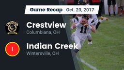 Recap: Crestview  vs. Indian Creek  2017