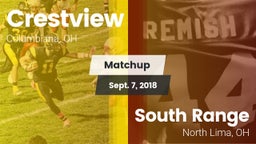 Matchup: Crestview vs. South Range 2018