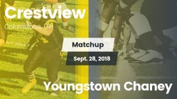 Matchup: Crestview vs. Youngstown Chaney 2018