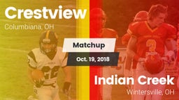 Matchup: Crestview vs. Indian Creek  2018