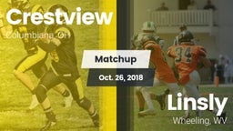 Matchup: Crestview vs. Linsly  2018