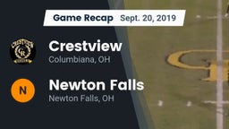 Recap: Crestview  vs. Newton Falls  2019