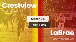 Matchup: Crestview vs. LaBrae  2019