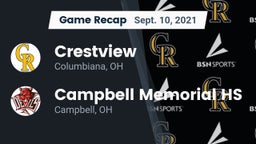 Recap: Crestview  vs. Campbell Memorial HS 2021