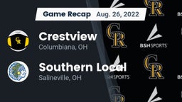 Recap: Crestview  vs. Southern Local  2022