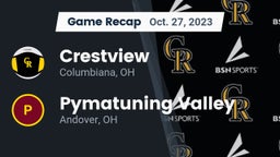 Recap: Crestview  vs. Pymatuning Valley  2023