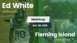 Matchup: White vs. Fleming Island  2016
