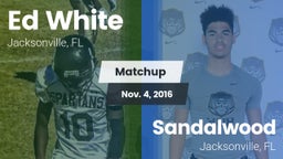 Matchup: White vs. Sandalwood  2016