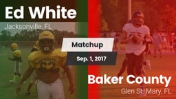 Matchup: White vs. Baker County  2017