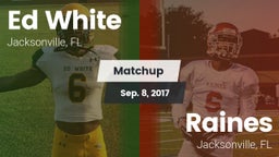Matchup: White vs. Raines  2017