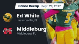 Recap: Ed White  vs. Middleburg  2017