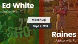 Matchup: White vs. Raines  2018