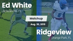 Matchup: White vs. Ridgeview  2019