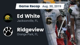 Recap: Ed White  vs. Ridgeview  2019